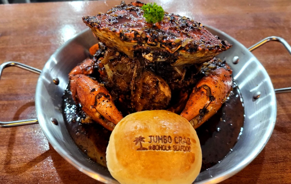 Black Pepper Crab at Jumbo Crab Bohol